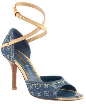 louis vuitton denim pumps